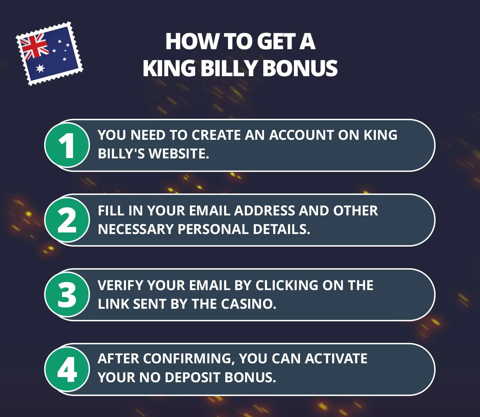 How To Get King Billy Bonus