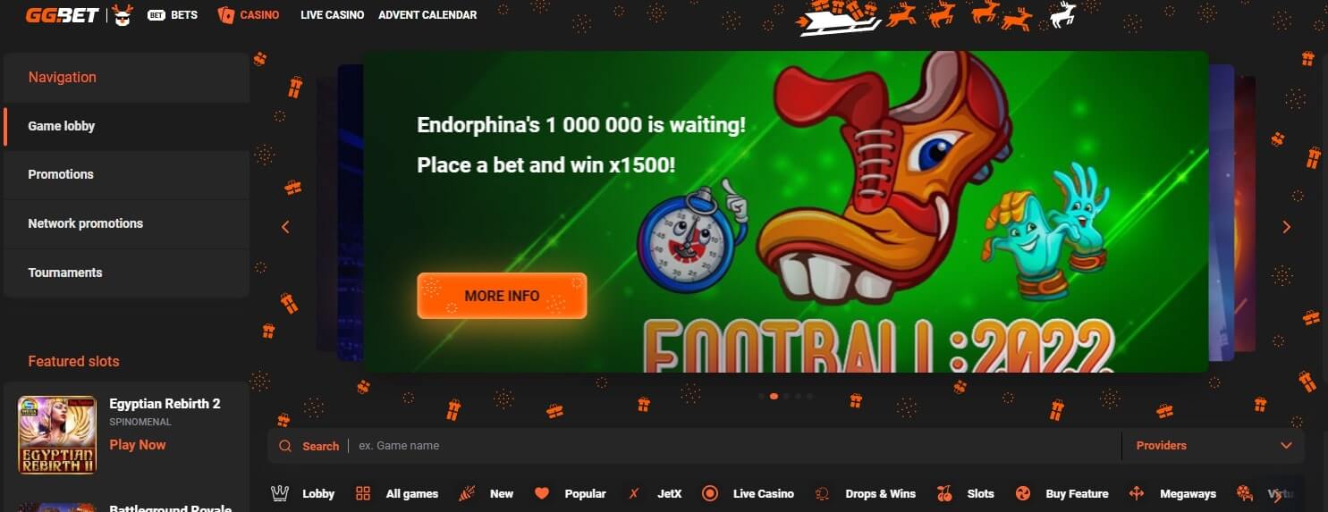 GG.BET Homepage