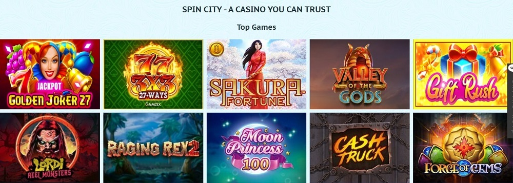 Spin City games