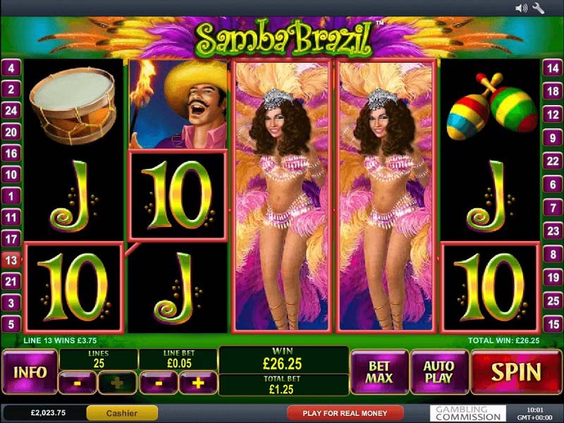 Samba Brazil Playtech