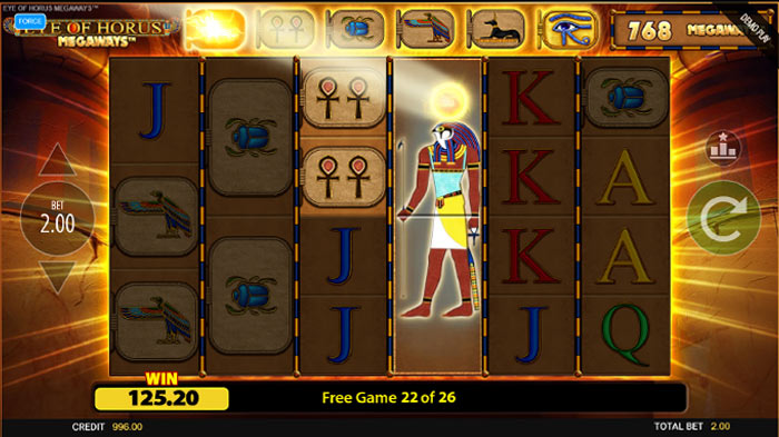 Eye of Horus Megaways Spielautomat Eye of Horus Megaways Spielautomat Freispiele