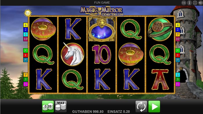 Magic Mirror Three Lions Deluxe kostenlos spielen Magic Mirror Three Lions Deluxe kostenlos spielen