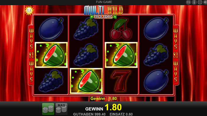 Multi Wild Deluxe spielen gratis