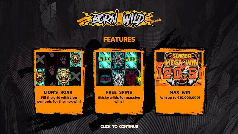 born wild features Born Wild bonus