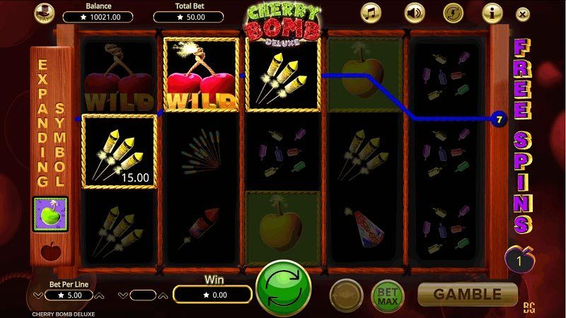 cherry bomb Cherry Bomb Deluxe slot machine