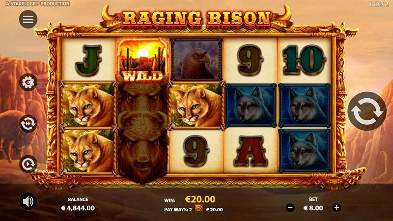 raging bison wild Raging Bison slot machine